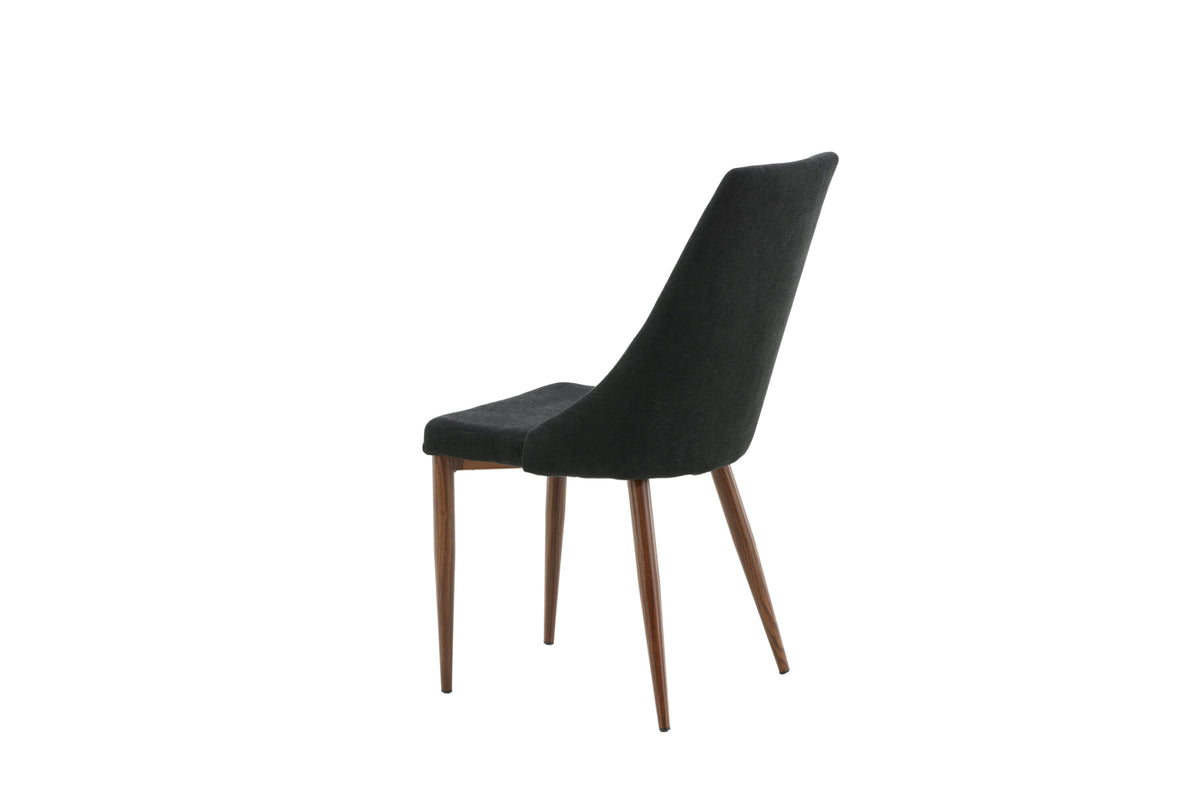 Leone spisebordsstole - sort, natur - 2 stk. - billede 6
