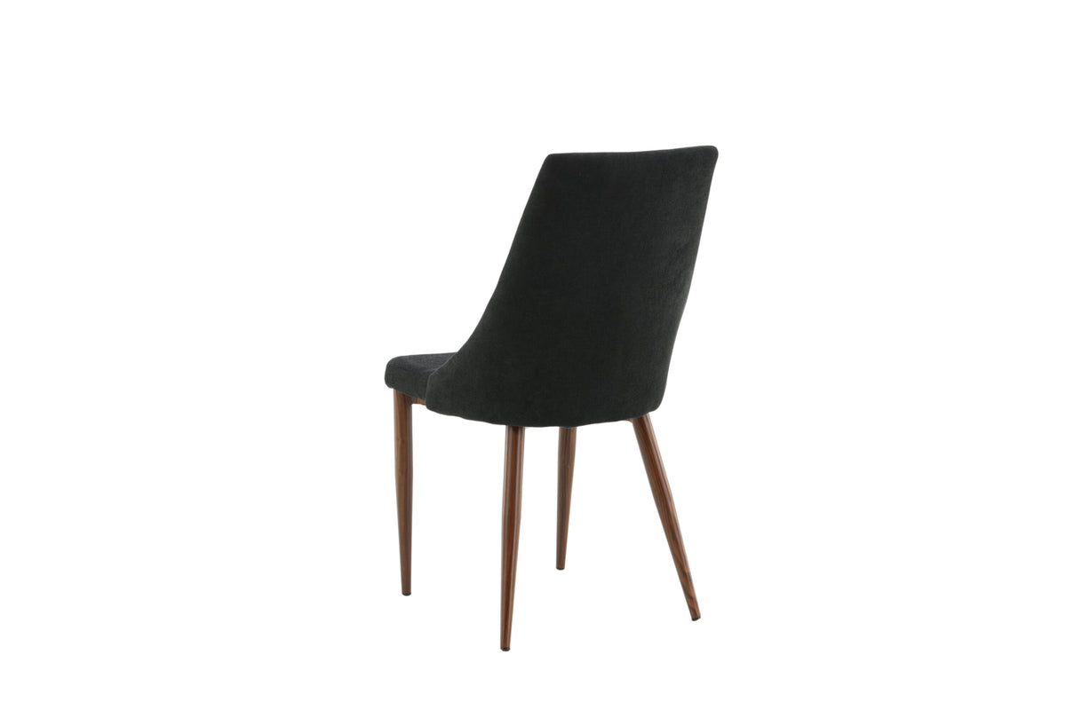 Leone spisebordsstole - sort, natur - 2 stk. - billede 7