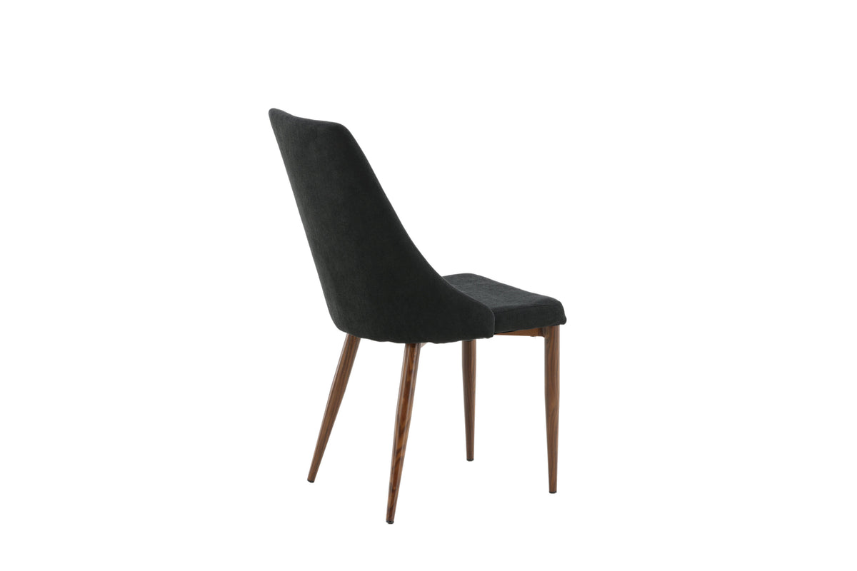 Leone spisebordsstole - sort, natur - 2 stk. - billede 10