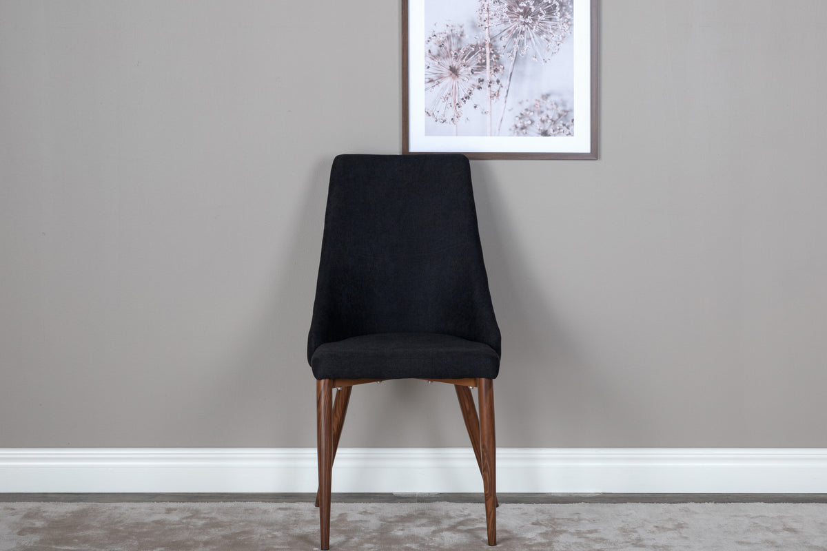 Leone spisebordsstole - sort, natur - 2 stk. - billede 14