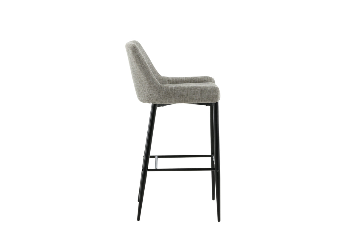 Plaza barstole - beige, sort - 2 stk. - billede 11