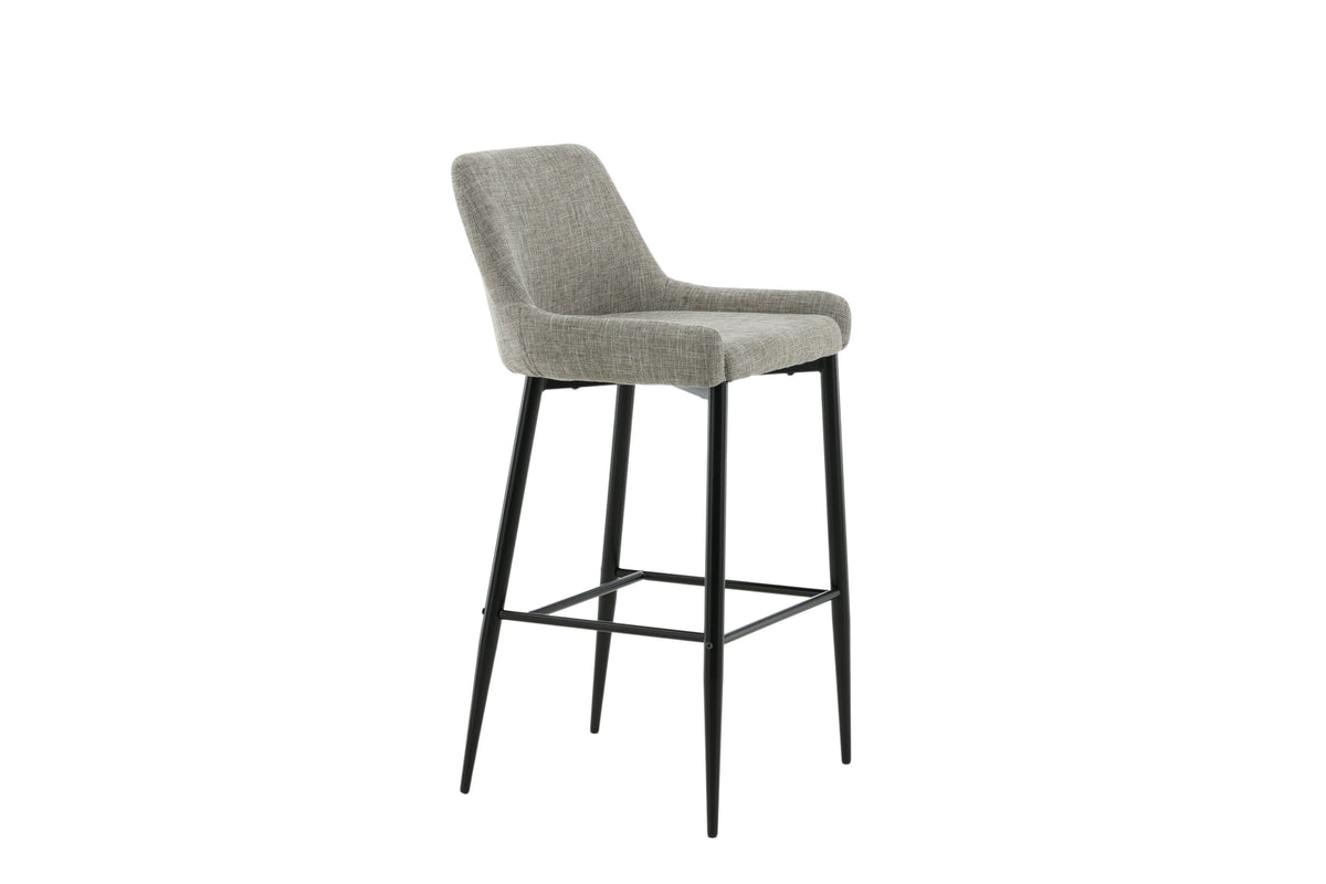 Plaza barstole - beige, sort - 2 stk. - billede 12