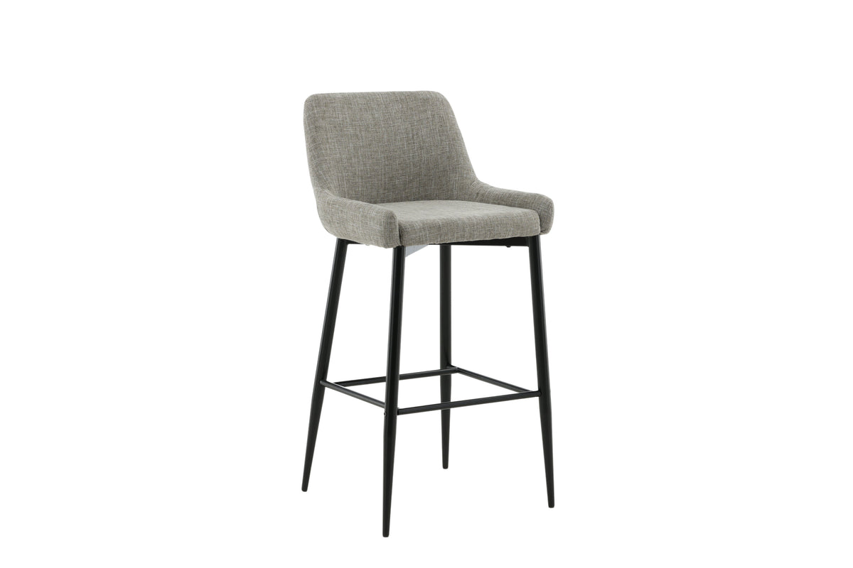 Plaza barstole - beige, sort - 2 stk. - billede 13