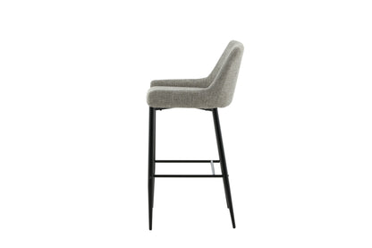 Plaza barstole - beige, sort - 2 stk. - billede 5