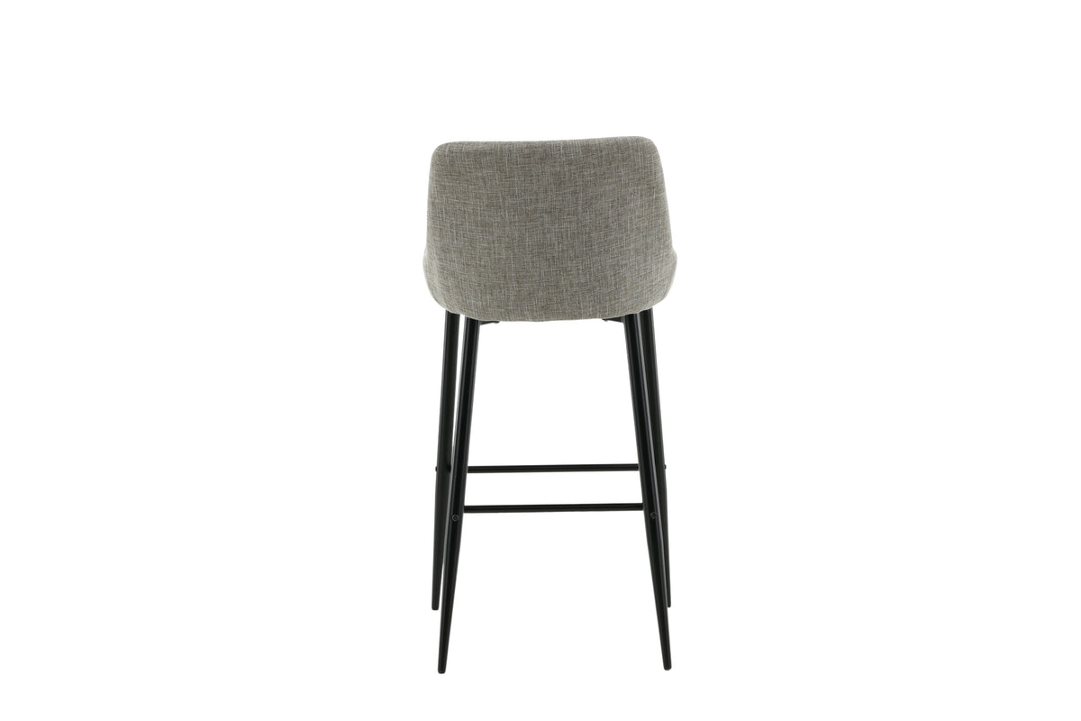 Plaza barstole - beige, sort - 2 stk. - billede 8