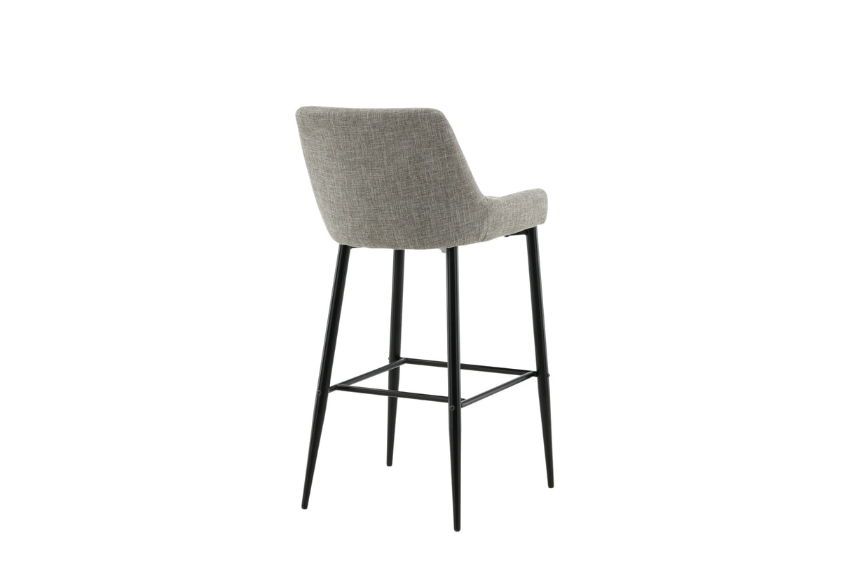 Plaza barstole - beige, sort - 2 stk. - billede 9