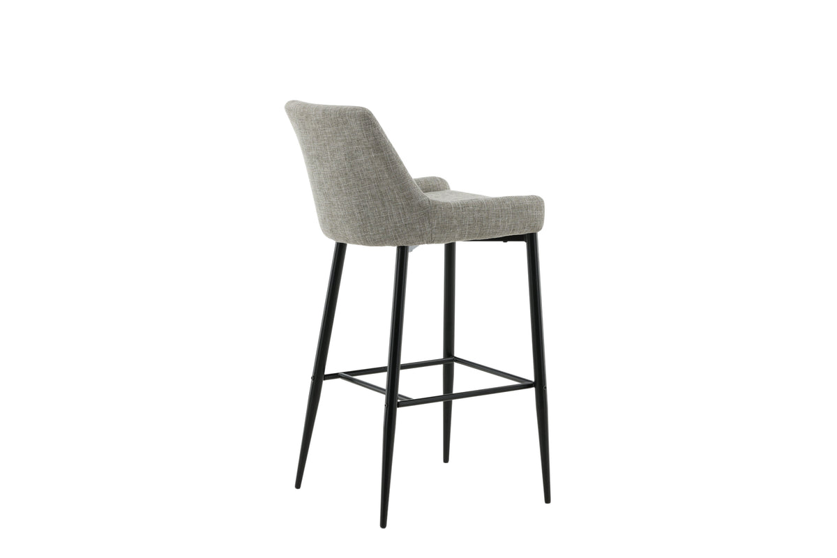 Plaza barstole - beige, sort - 2 stk. - billede 10