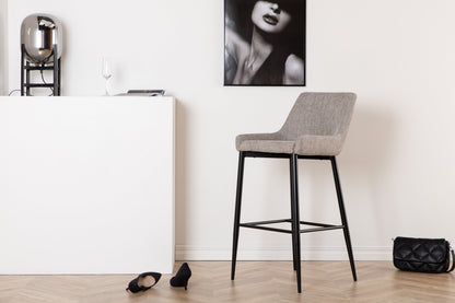Plaza barstole - beige, sort - 2 stk. - billede 14