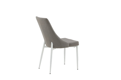 Leone spisebordsstole - grå, hvid - 2 stk. - billede 10
