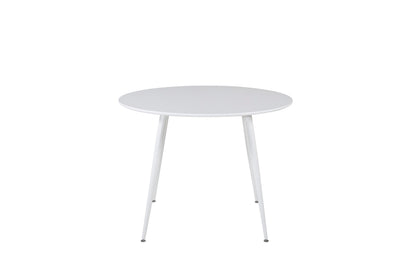 Plaza rundt spisebord - Ø100 cm - hvid - billede 1