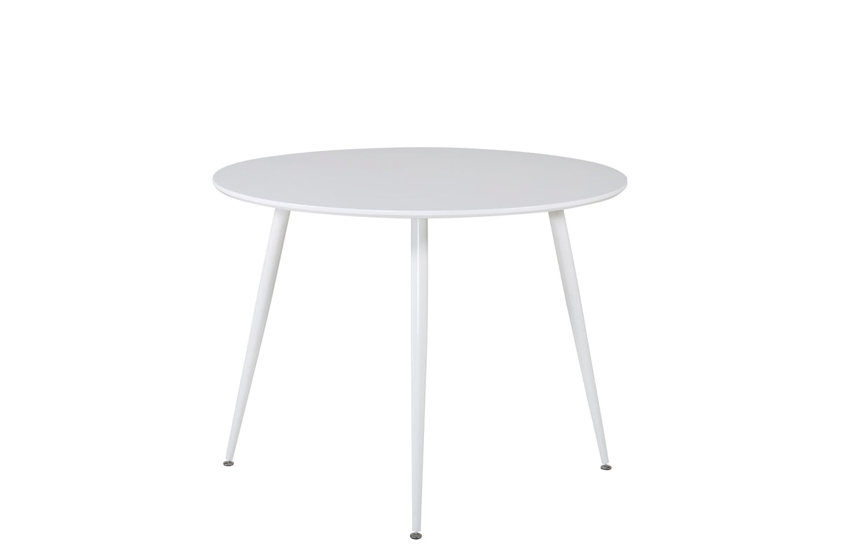 Plaza rundt spisebord - Ø100 cm - hvid - billede 2