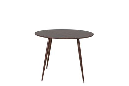 Plaza rundt spisebord - Ø100 cm - valnøddefarvet - billede 1