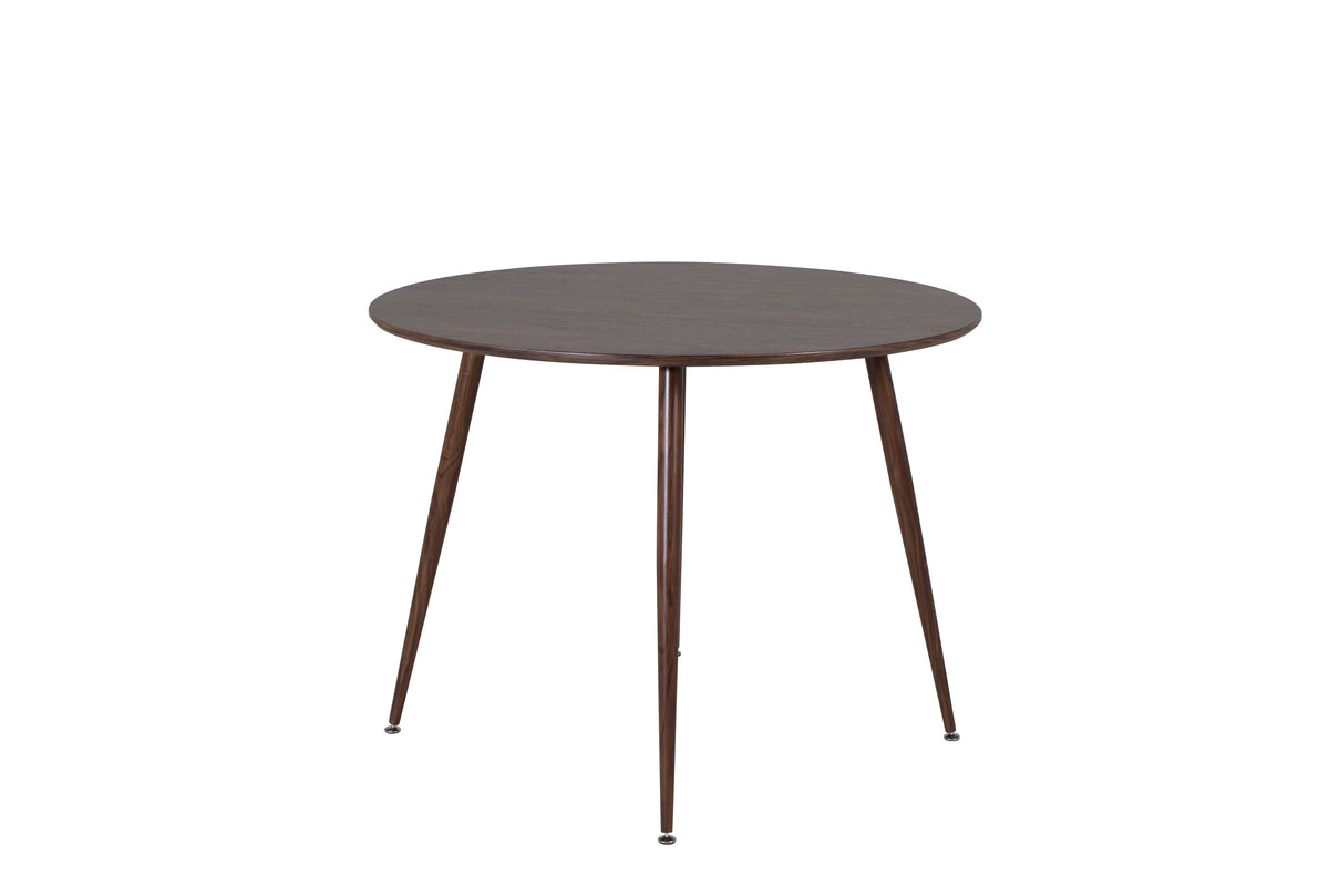 Plaza rundt spisebord - Ø100 cm - valnøddefarvet - billede 2