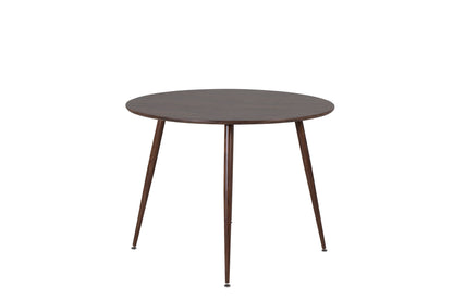 Plaza rundt spisebord - Ø100 cm - valnøddefarvet - billede 2