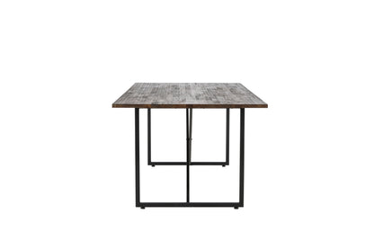 Padang spisebord - 250 × 100 cm - sort, natur - billede 17