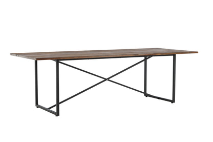 Padang spisebord - 250 × 100 cm - sort, natur - billede 19