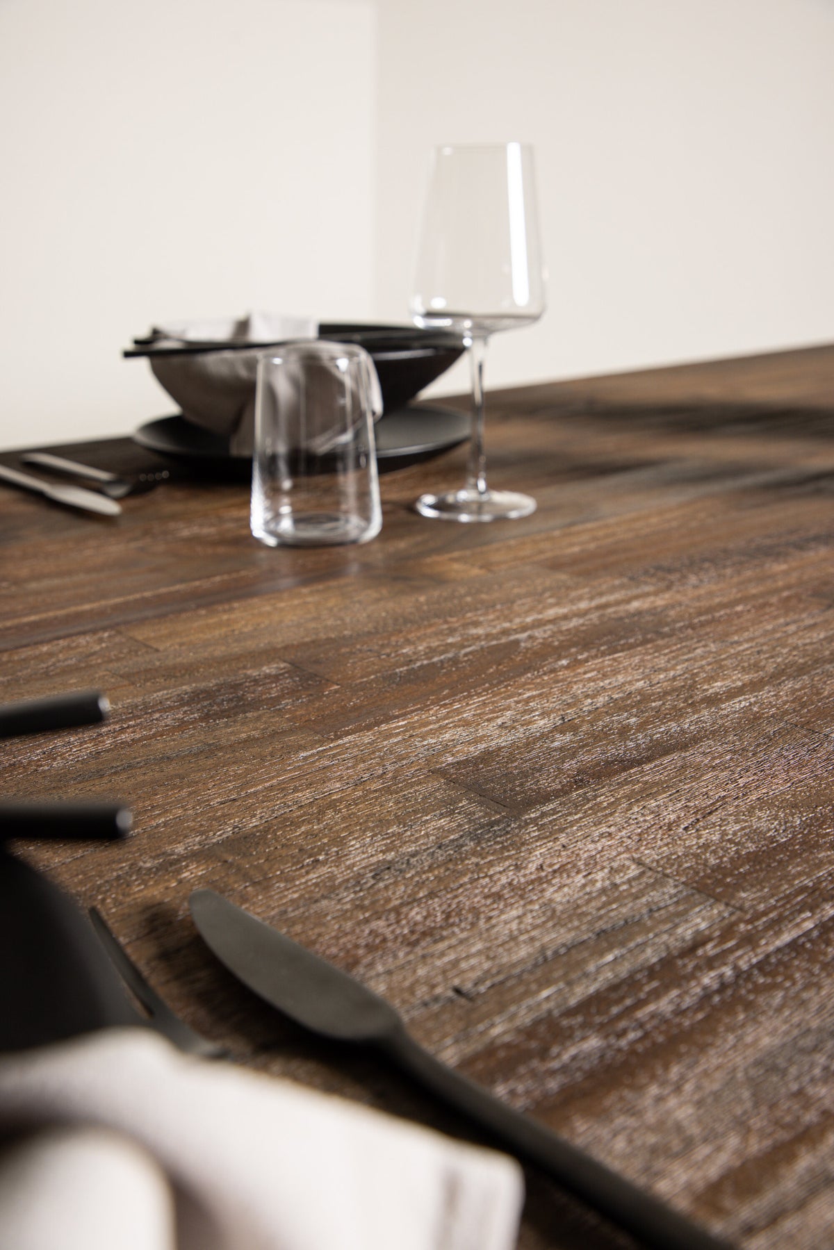 Padang spisebord - 250 × 100 cm - sort, natur - billede 28