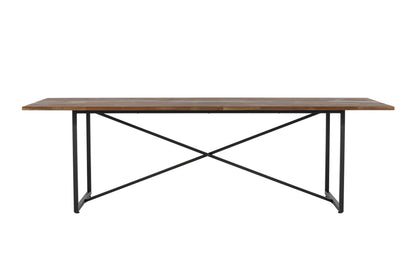 Padang spisebord - 250 × 100 cm - sort, natur - billede 14