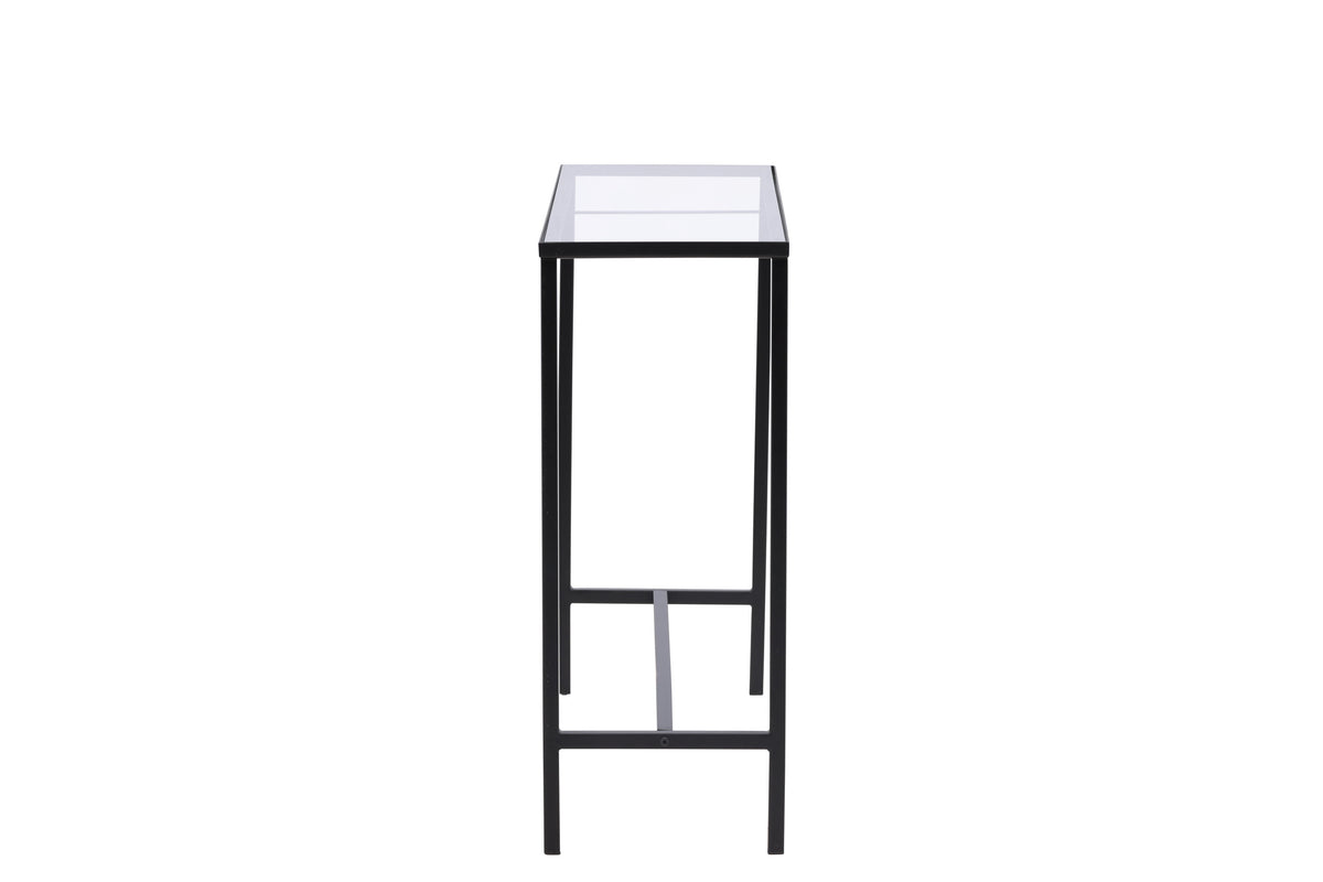 Dipp sidebord - 100 × 30 cm - sort, klar, transparent - billede 10