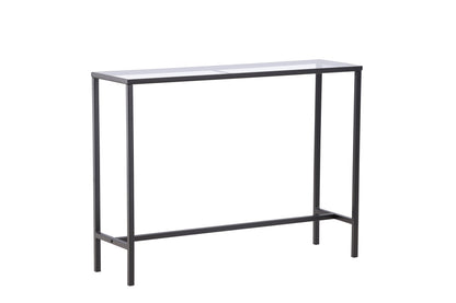 Dipp sidebord - 100 × 30 cm - sort, klar, transparent - billede 12