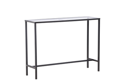 Dipp sidebord - 100 × 30 cm - sort, klar, transparent - billede 6