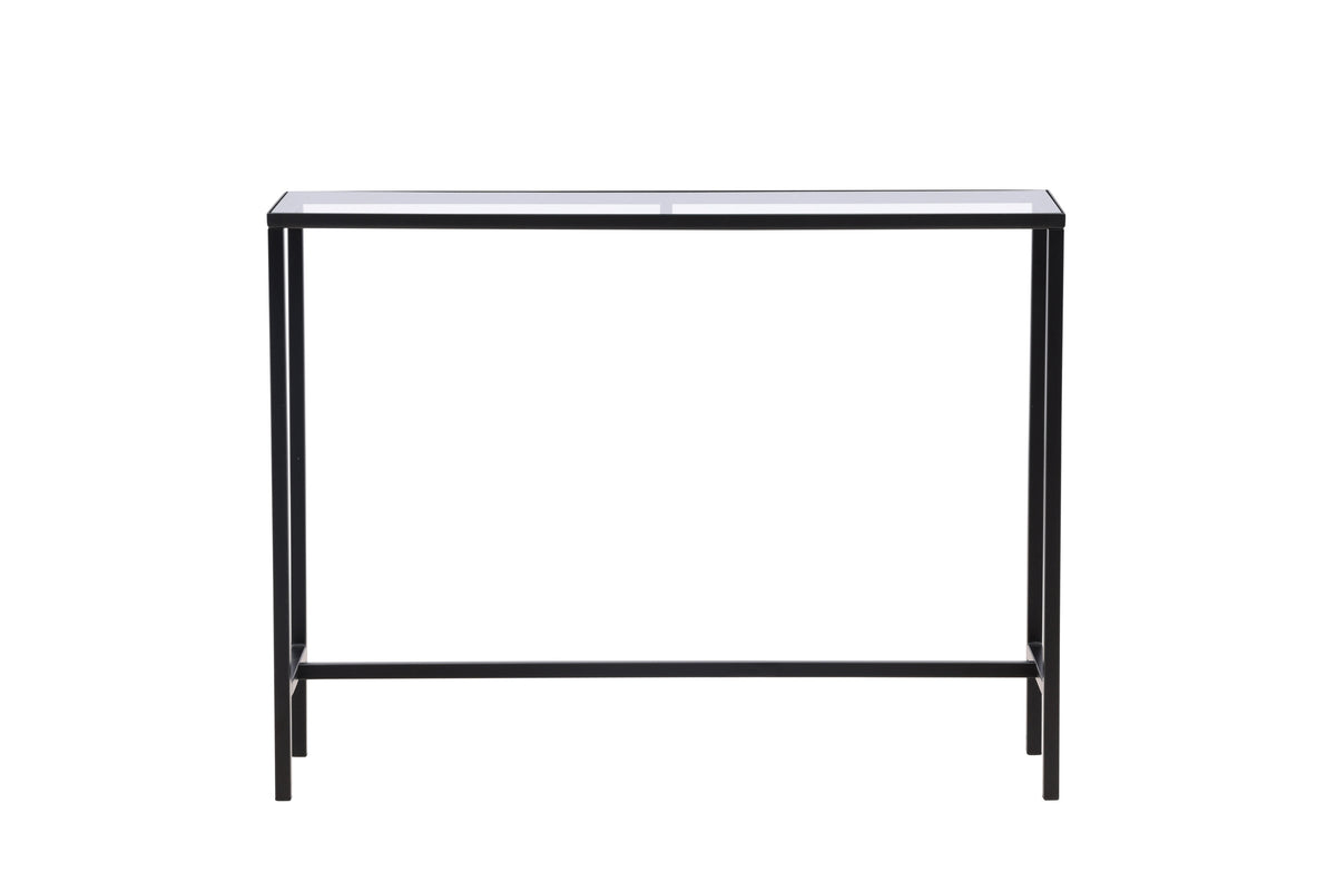 Dipp sidebord - 100 × 30 cm - sort, klar, transparent - billede 7