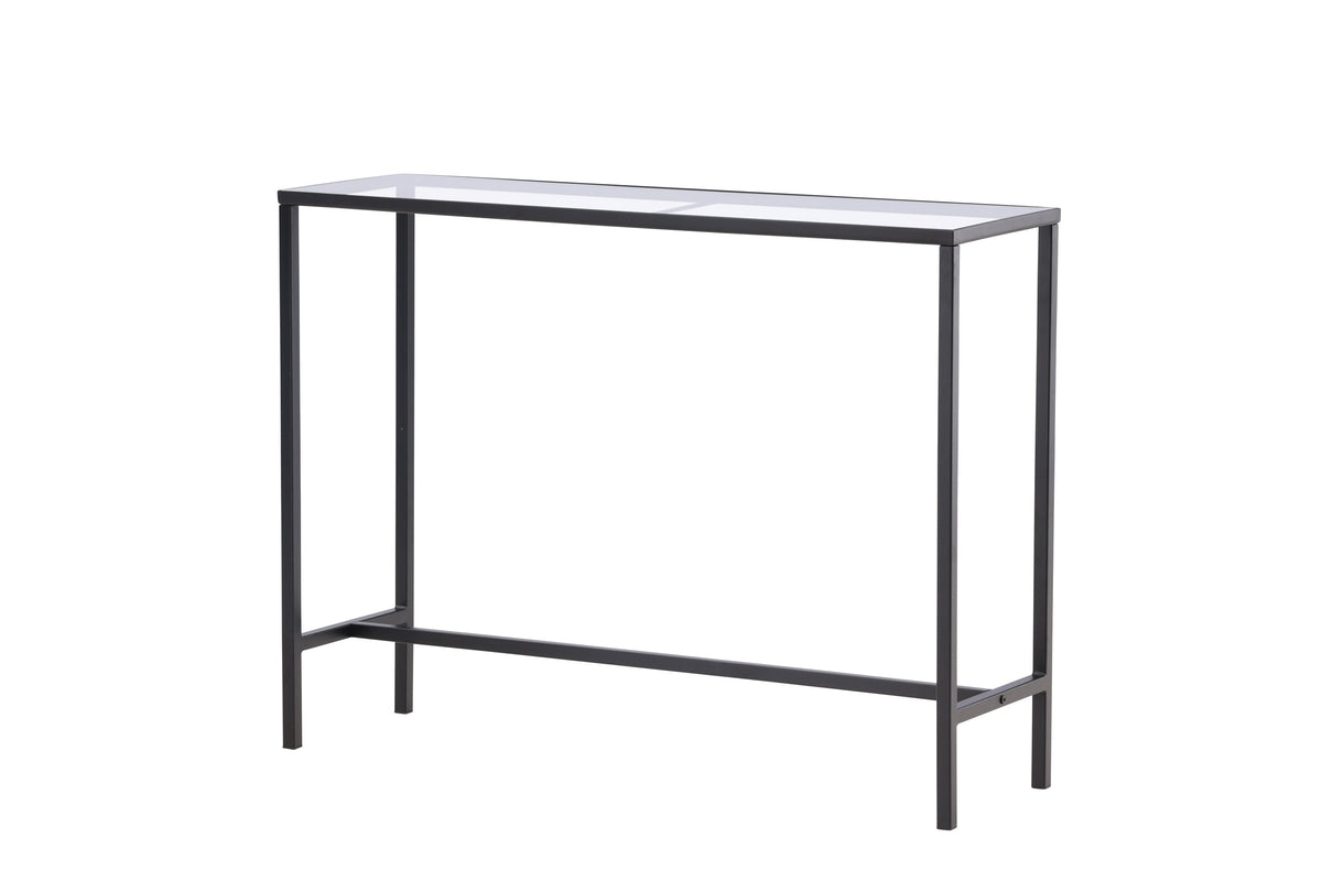 Dipp sidebord - 100 × 30 cm - sort, klar, transparent - billede 8