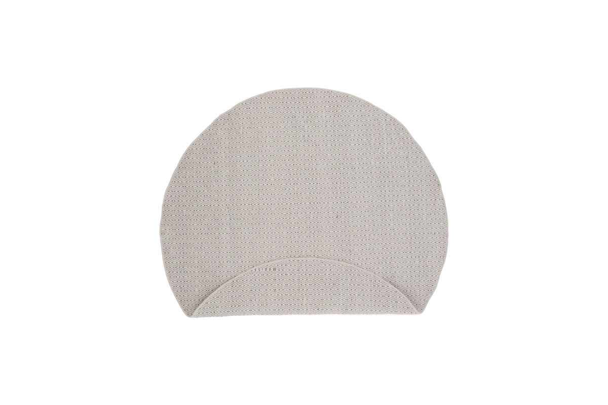 Julana gulvtæppe - Ø200 cm - beige - billede 2