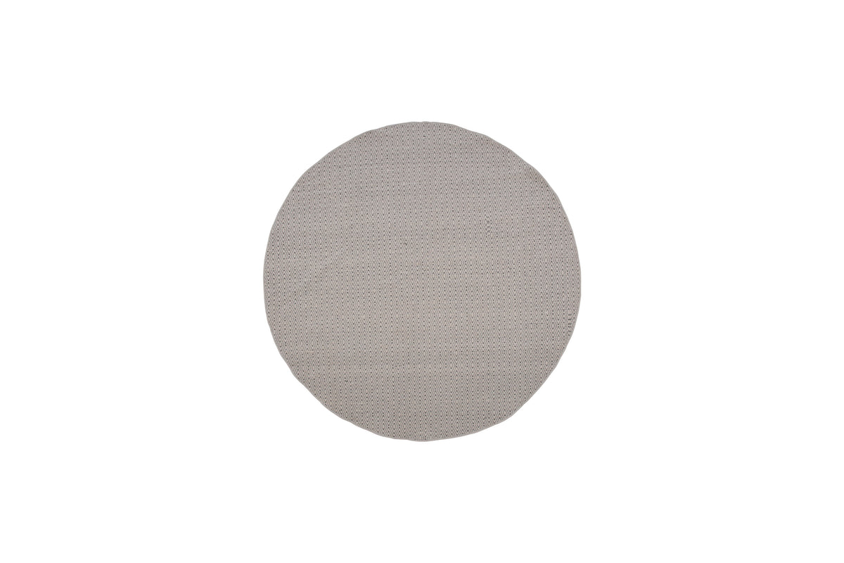 Julana gulvtæppe - Ø200 cm - beige - billede 1