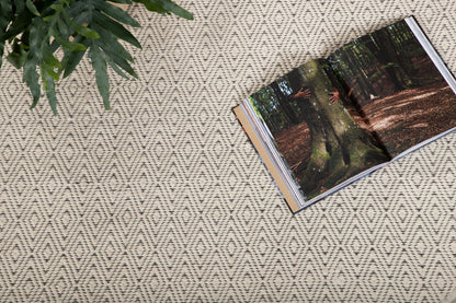Julana gulvtæppe - Ø200 cm - beige - billede 4