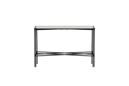 Razzia sidebord - 110 × 30 cm - sort, hvid - billede 1