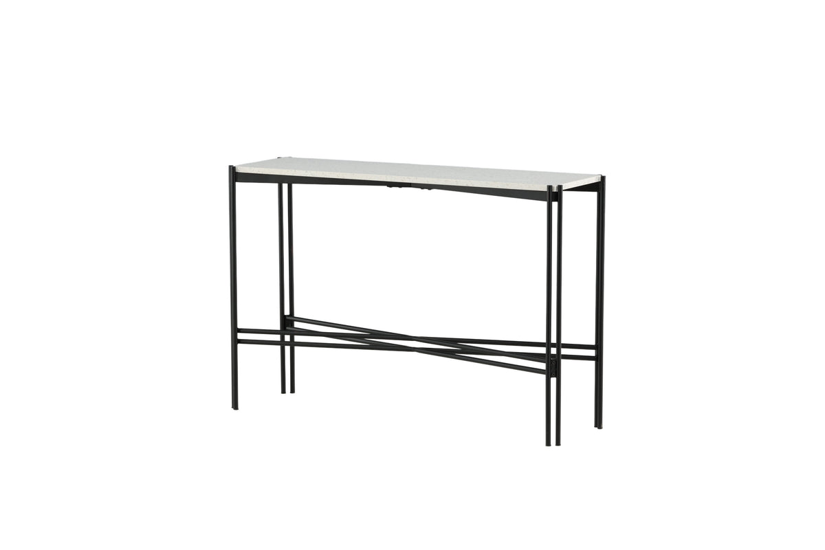 Razzia sidebord - 110 × 30 cm - sort, hvid - billede 2