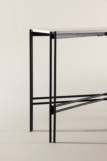 Razzia sidebord - 110 × 30 cm - sort, hvid - billede 20