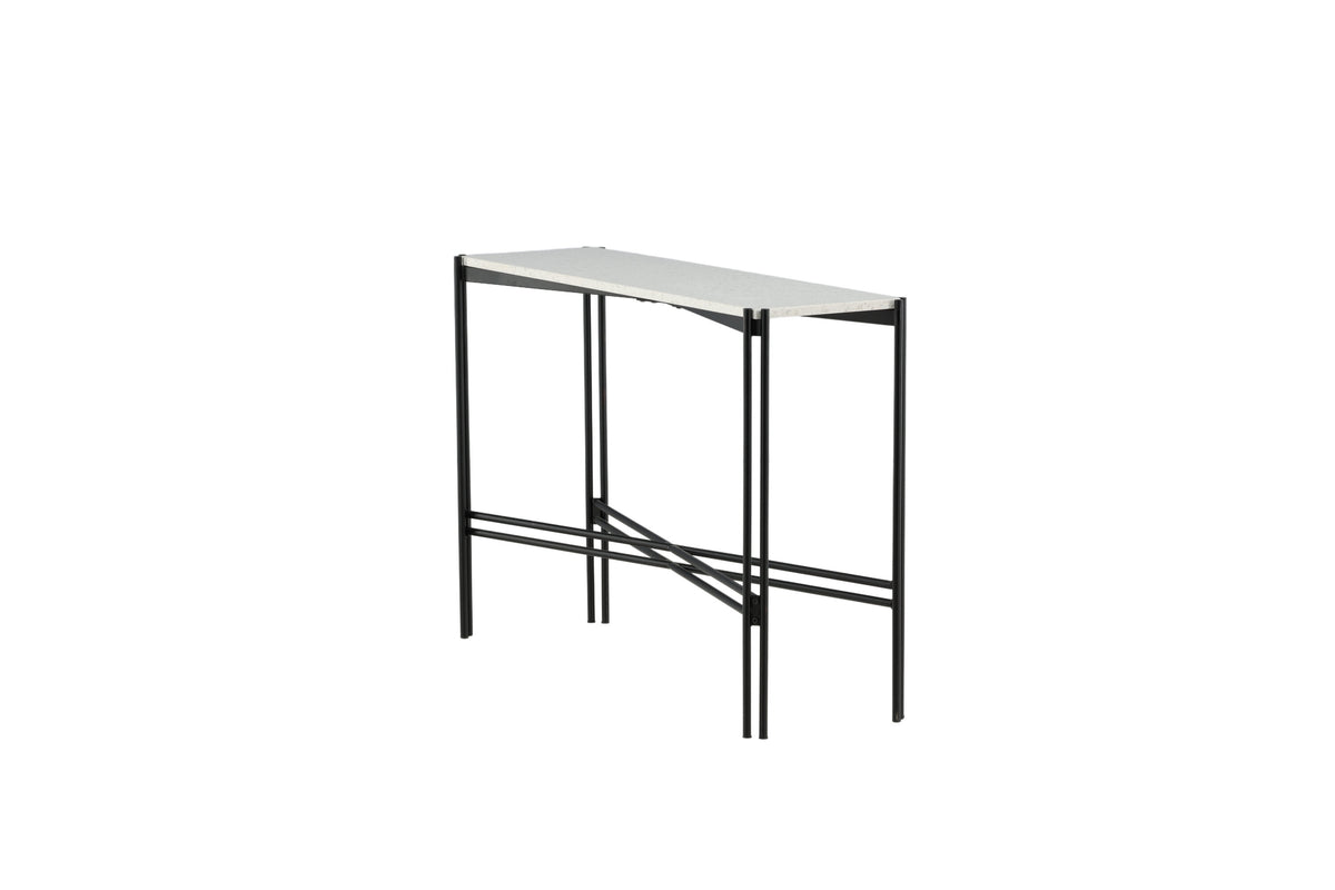 Razzia sidebord - 110 × 30 cm - sort, hvid - billede 3