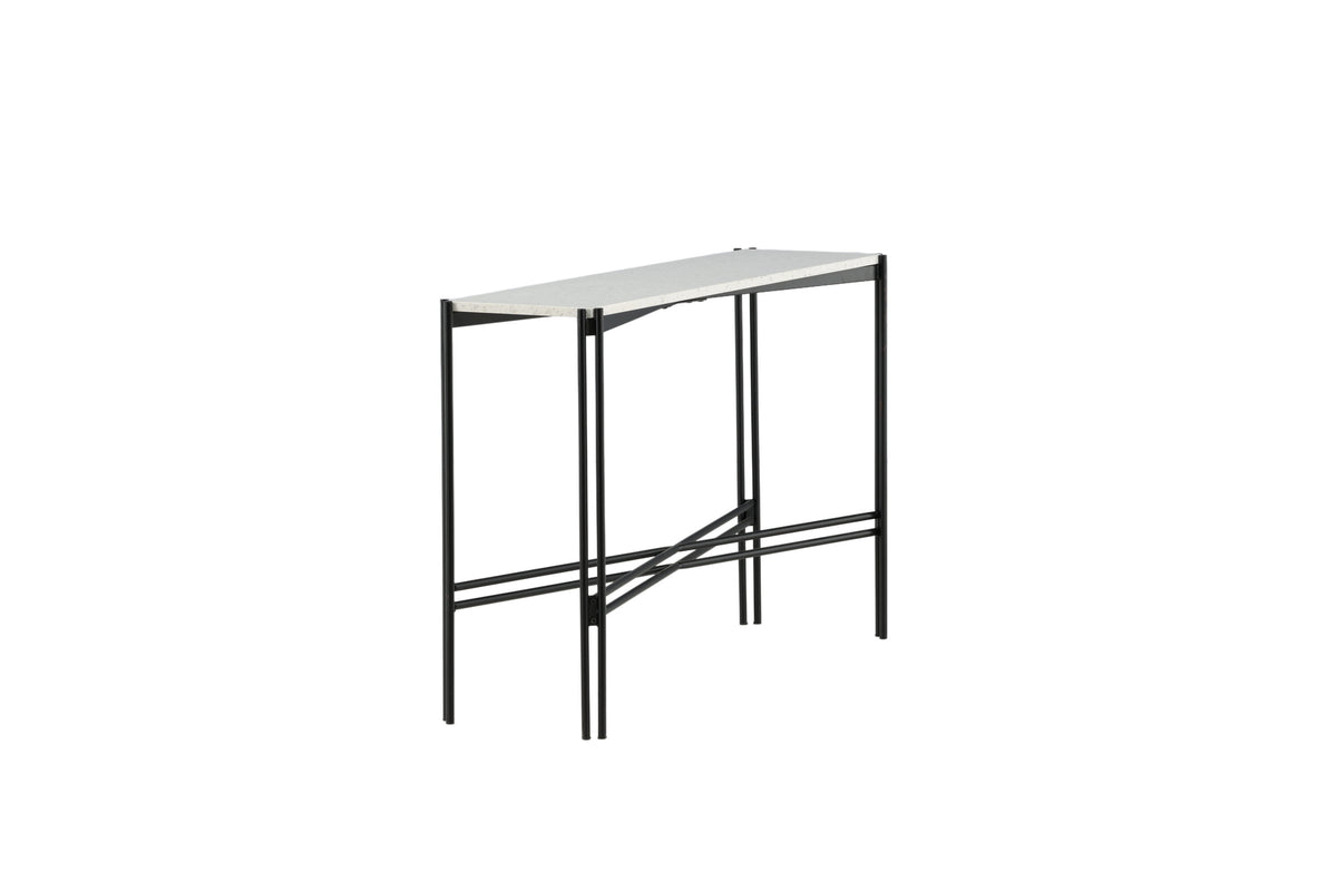 Razzia sidebord - 110 × 30 cm - sort, hvid - billede 5