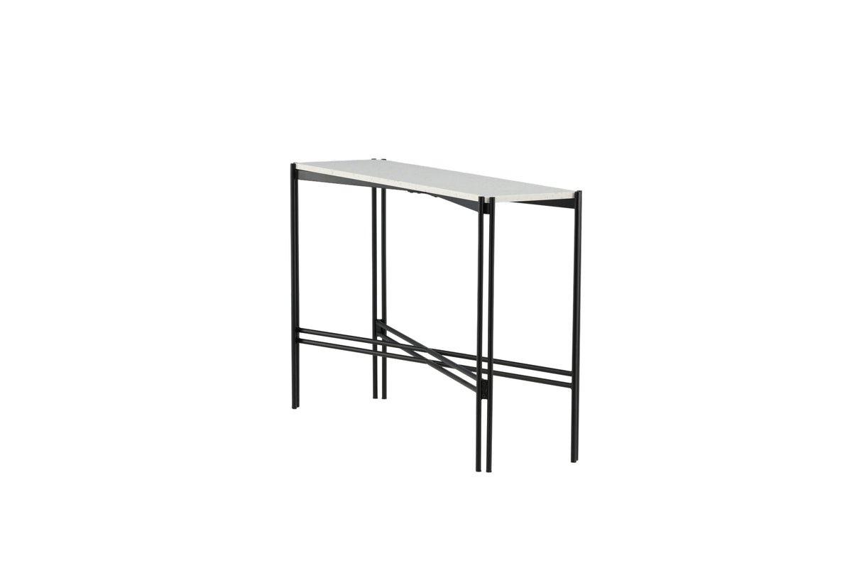 Razzia sidebord - 110 × 30 cm - sort, hvid - billede 9