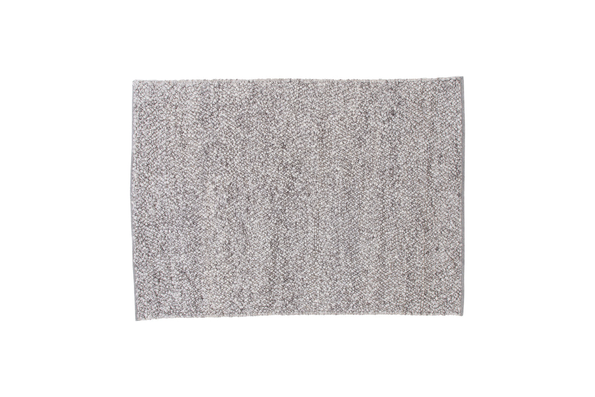 Jajru gulvtæppe - 300 × 200 cm - lysegrå - billede 2