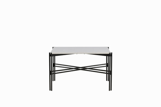 Razzia Sofabord 75 x 75 Hvid Terrazzo