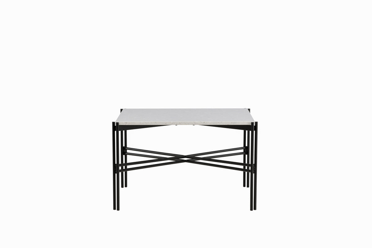 Razzia sofabord - 75 × 75 cm - sort, hvid - billede 4