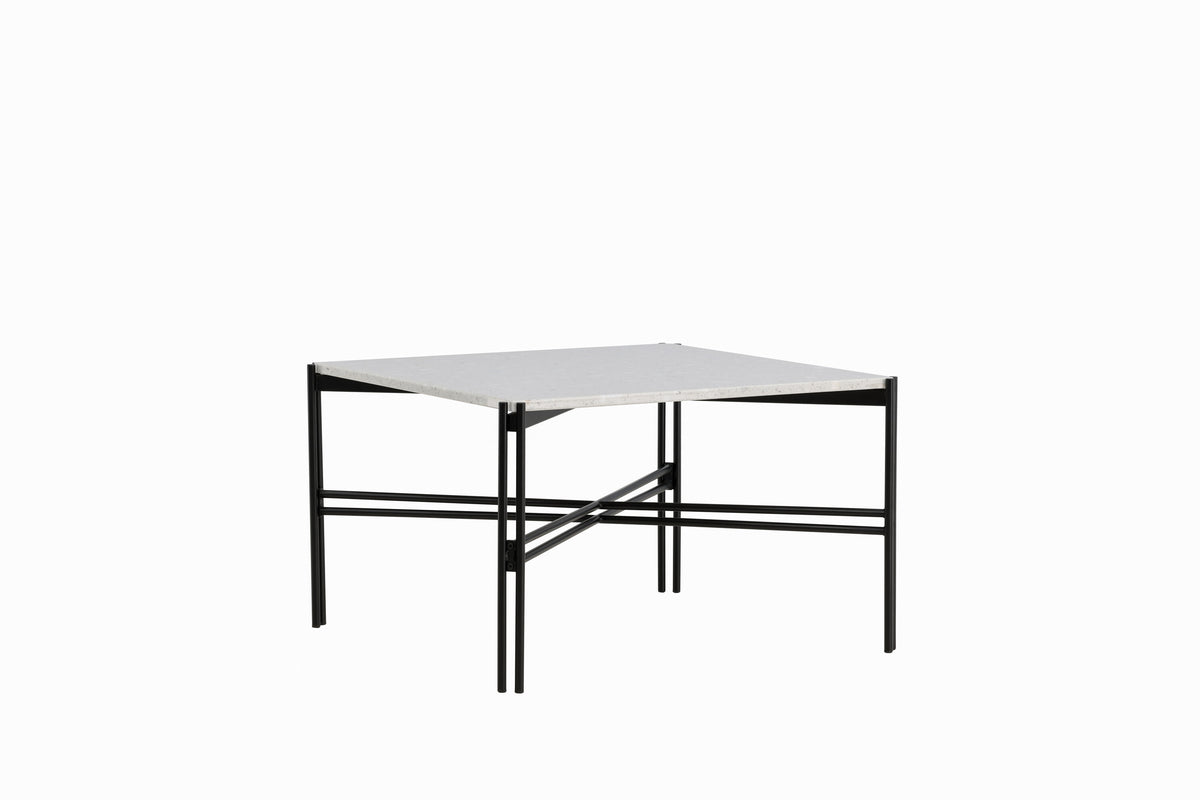 Razzia sofabord - 75 × 75 cm - sort, hvid - billede 6