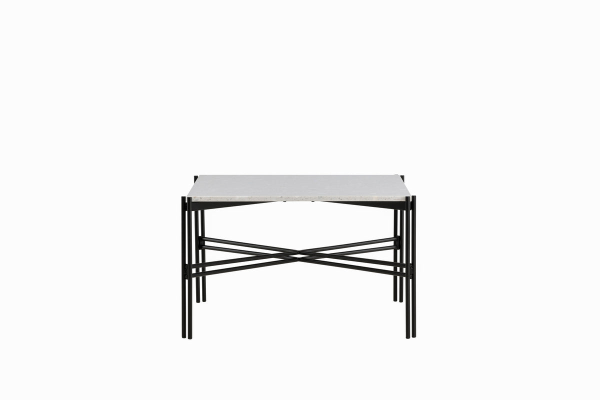 Razzia sofabord - 75 × 75 cm - sort, hvid - billede 7