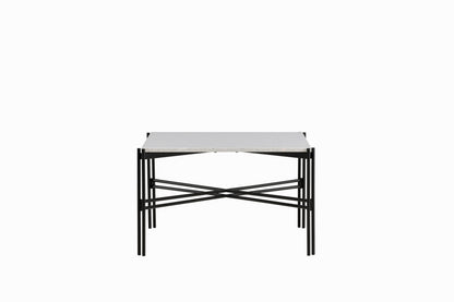 Razzia sofabord - 75 × 75 cm - sort, hvid - billede 7