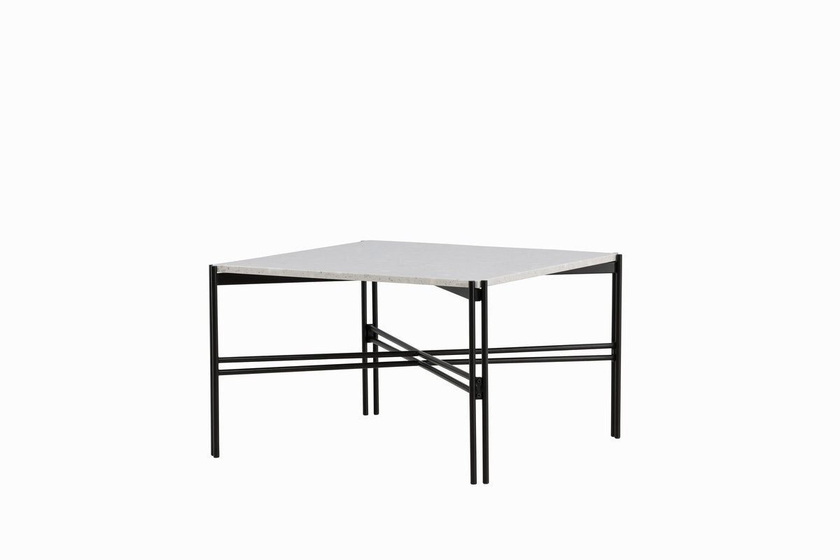 Razzia sofabord - 75 × 75 cm - sort, hvid - billede 8