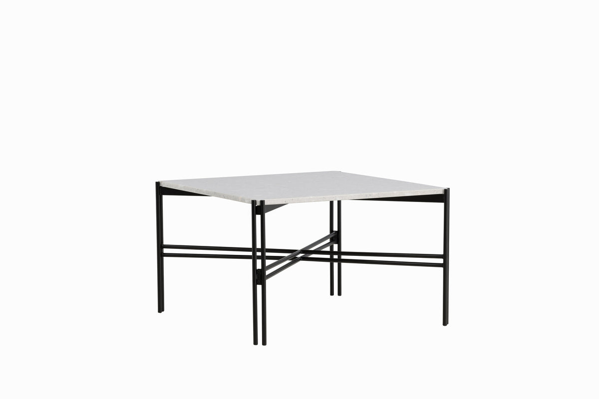 Razzia sofabord - 75 × 75 cm - sort, hvid - billede 9