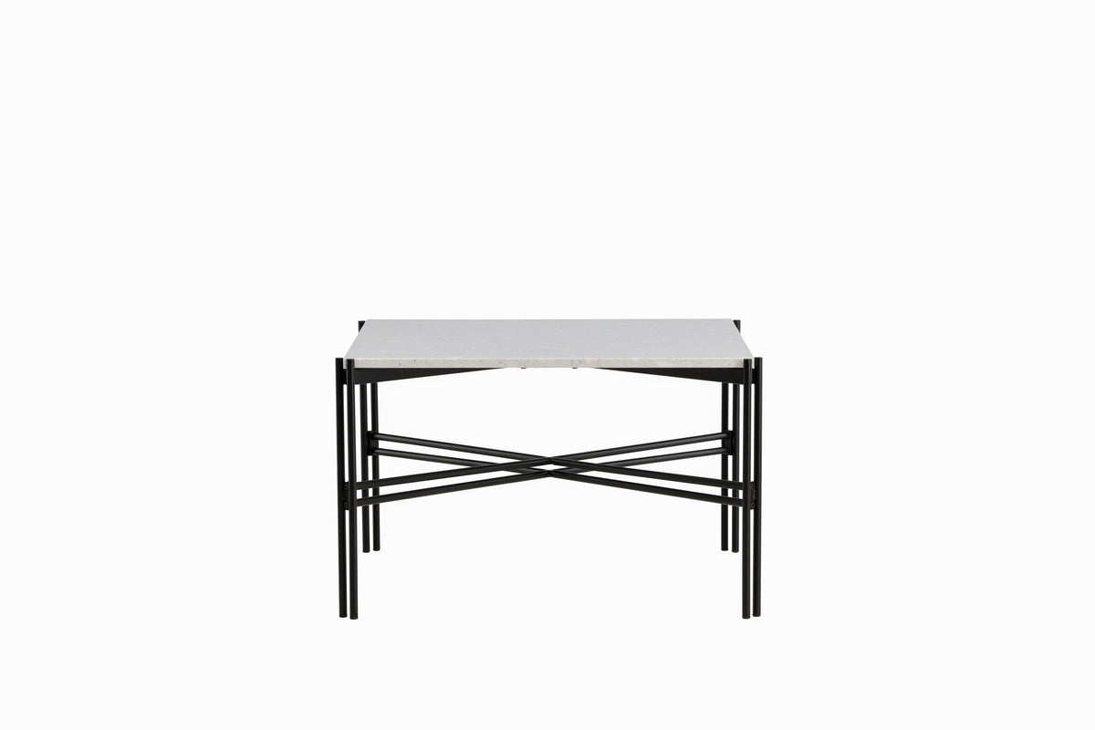Razzia sofabord - 75 × 75 cm - sort, hvid - billede 10