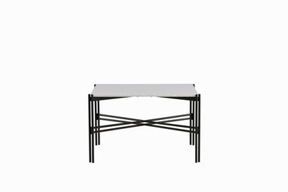 Razzia sofabord - 75 × 75 cm - sort, hvid - billede 10