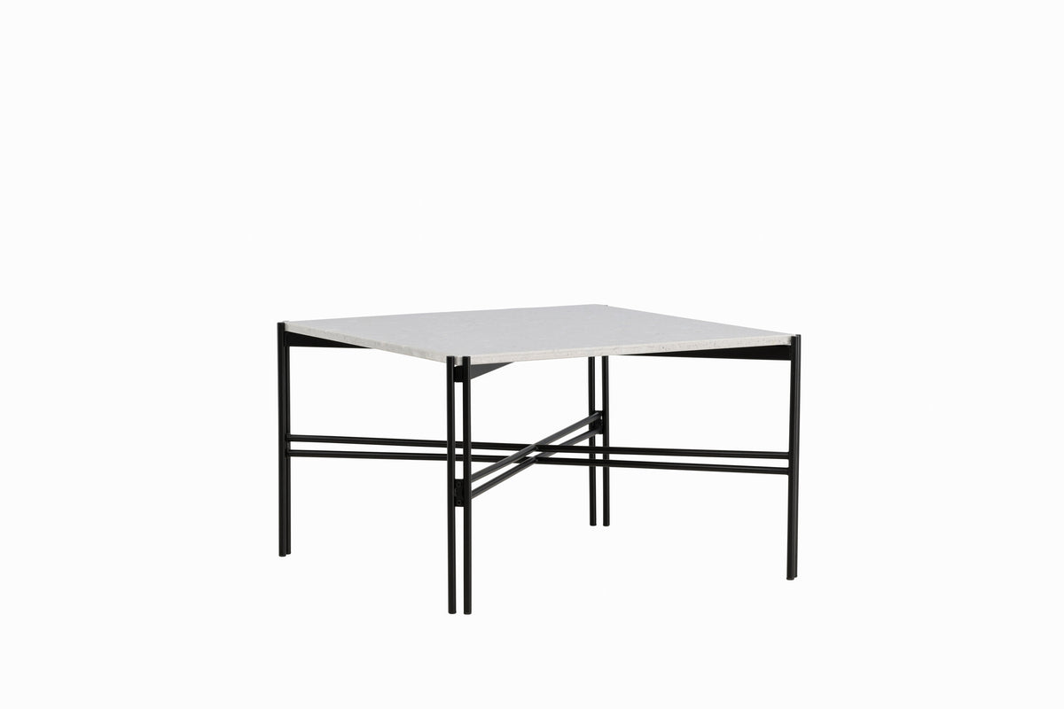 Razzia sofabord - 75 × 75 cm - sort, hvid - billede 12