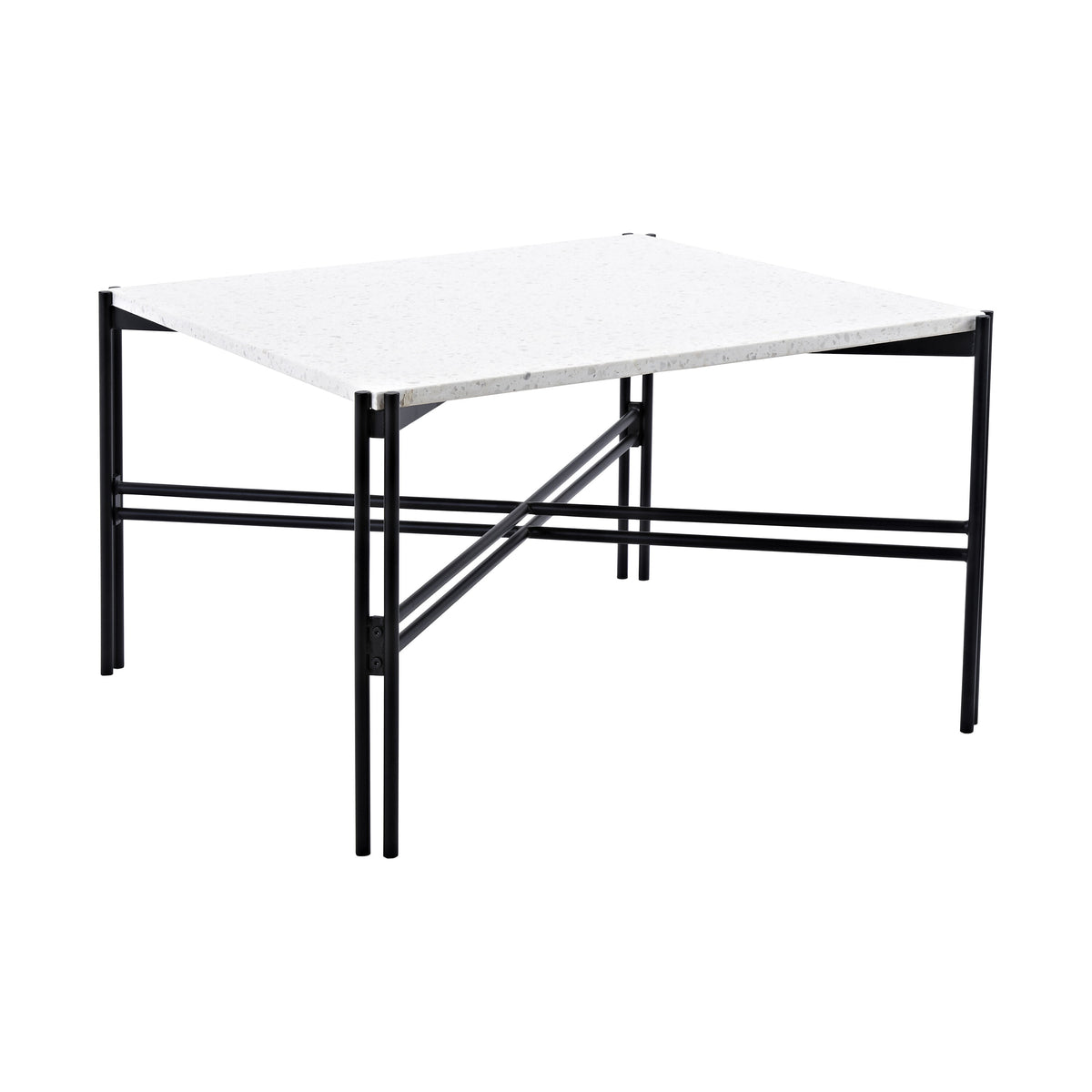 Razzia sofabord - 75 × 75 cm - sort, hvid - billede 18