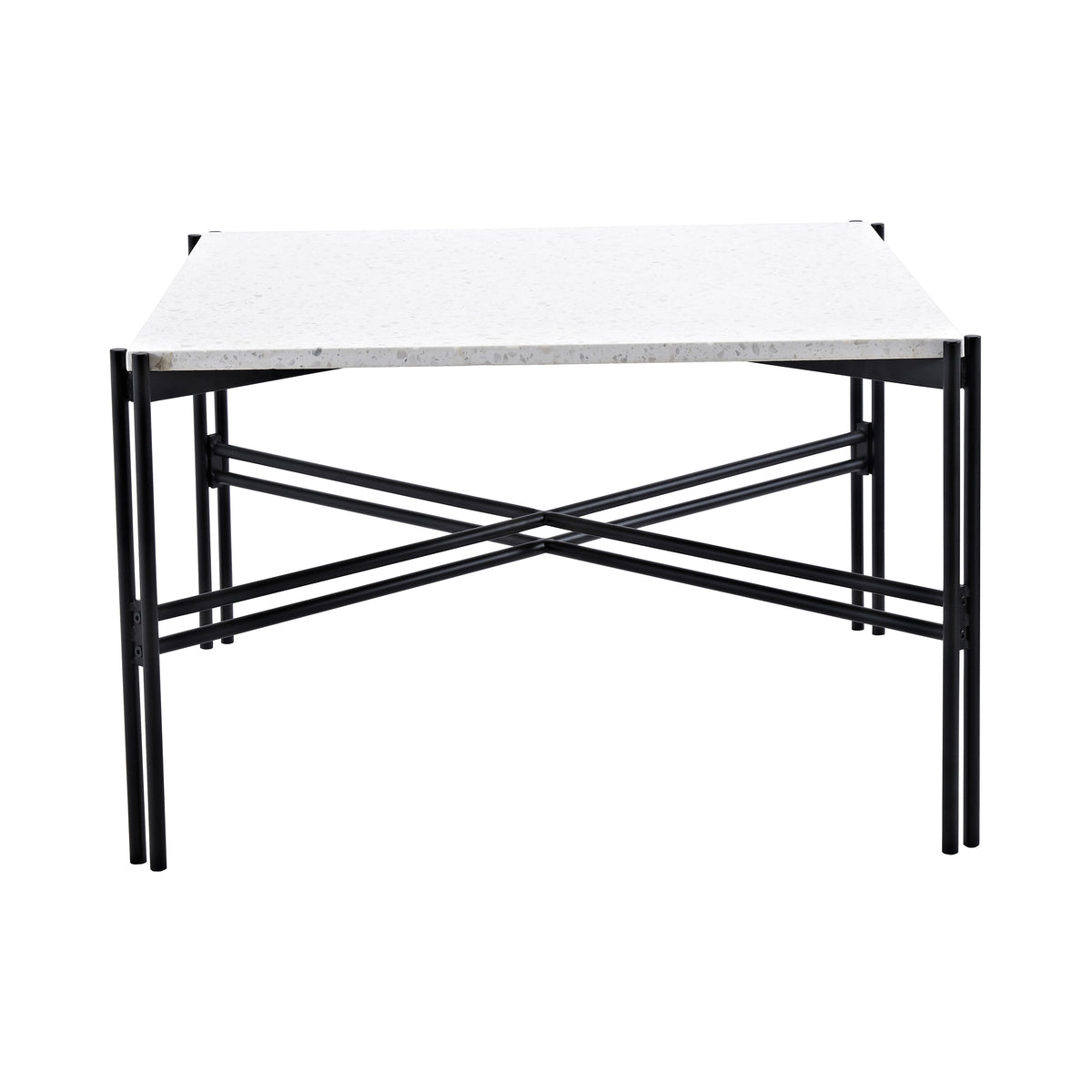 Razzia sofabord - 75 × 75 cm - sort, hvid - billede 19