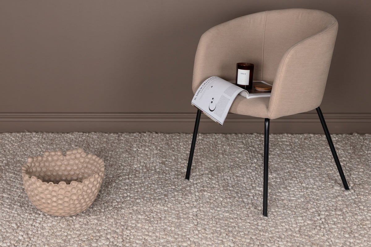 Jajru gulvtæppe - 350 × 250 cm - beige - billede 4